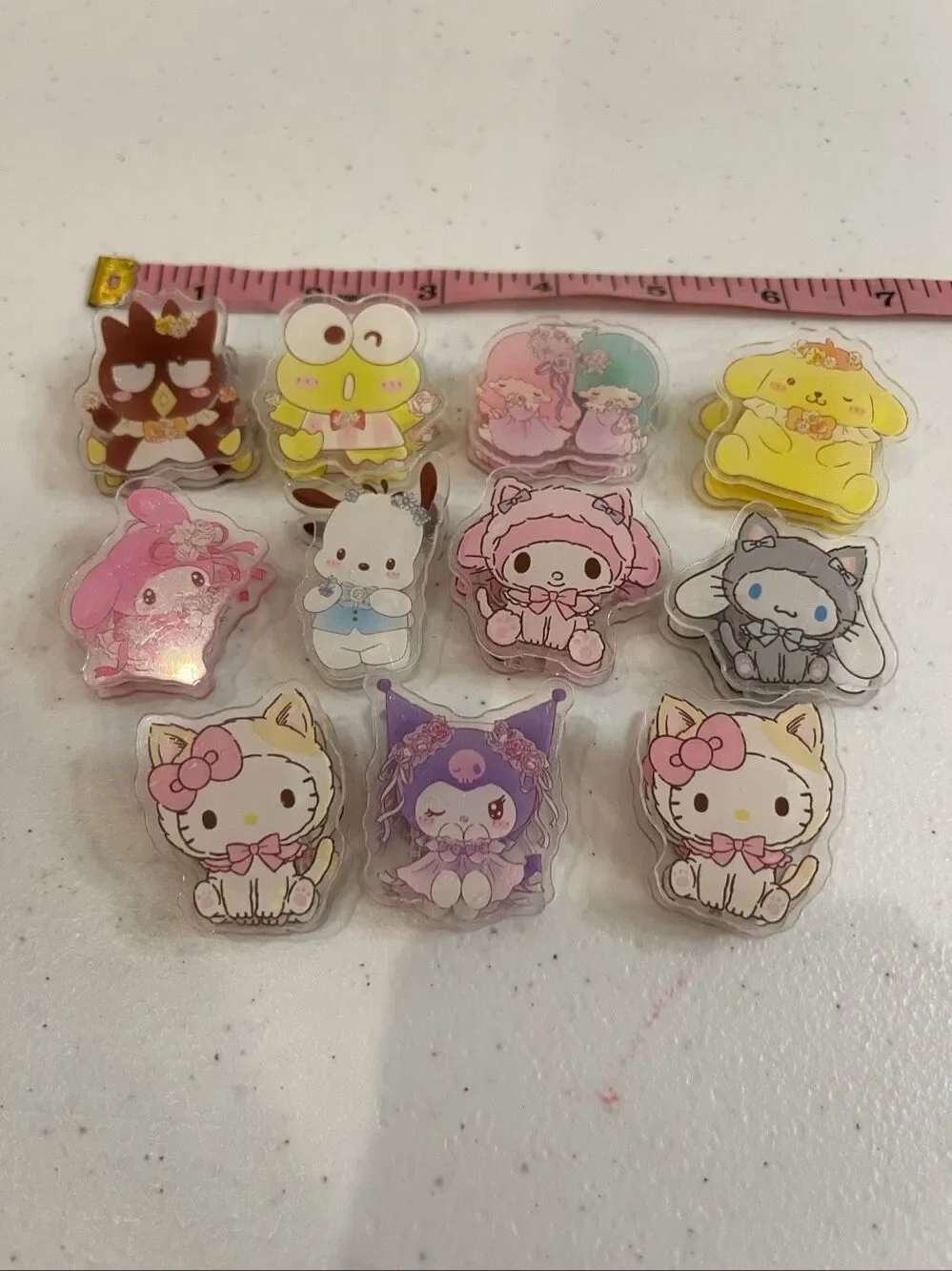Hello Kitty and Sanrio friends paper clips lot of 10